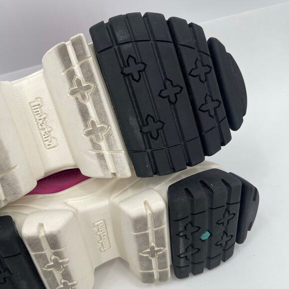 TIMBERLAND Adley Way Boot Sandals Size 5.5 Peep Toe Very Berry Hiking Outdoor - Picture 5 of 11